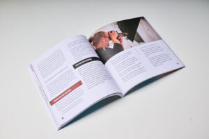 Beispielseite des Ratgebers für Schauspielerinnen und Schauspieler "Bestens vorbereitet und entspannt zum Schauspielshooting" von Dieter Düvelmeyer