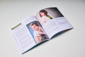 Beispielseite des Ratgebers für Schauspielerinnen und Schauspieler "Bestens vorbereitet und entspannt zum Schauspielshooting" von Dieter Düvelmeyer