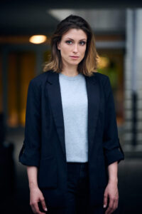 Porträt der Schauspielerin Lena Steisslinger, fotografiert vom Schauspielerfotograf Dieter Düvelmeyer.