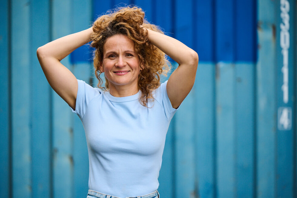 Schauspielerin Liudmilla Valdivia Diaz, © Foto: Dieter Düvelmeyer